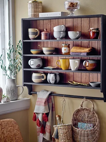 Elia kopp steingods 30 cl - Brun - Bloomingville