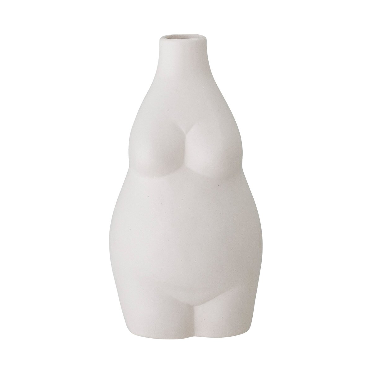 Bilde av Bloomingville Elora vase 18 cm Hvit