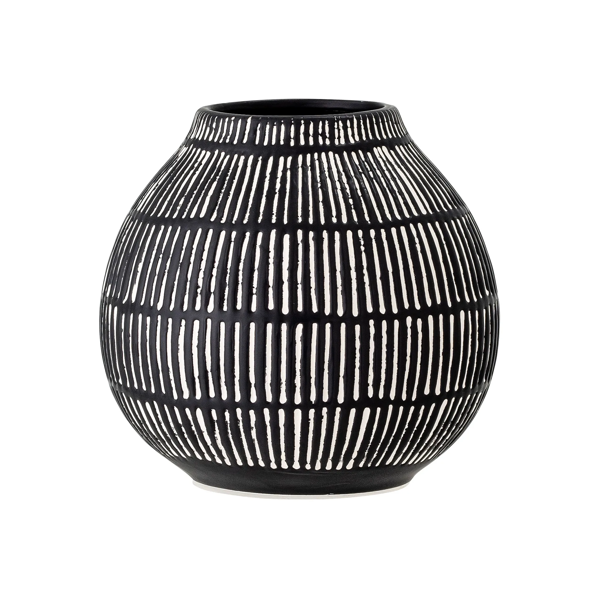 Elveda vase 14,5 cm, Svart Bloomingville