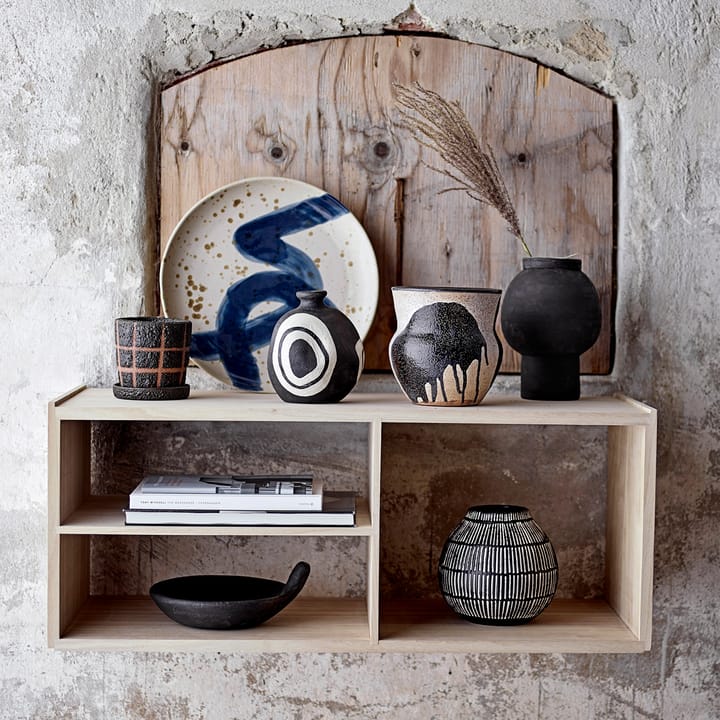 Elveda vase 14,5 cm, Svart Bloomingville