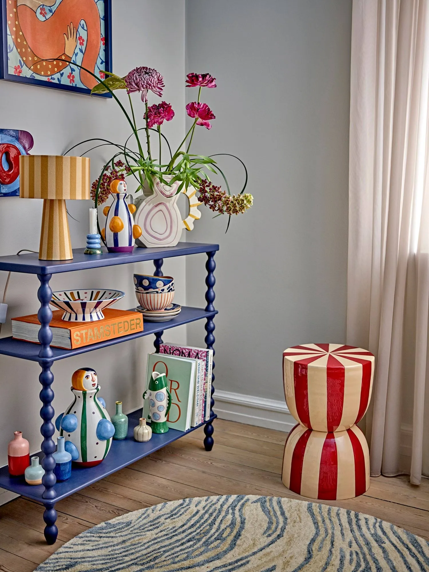 Eviaya bolle, Multi, 3 deler Bloomingville