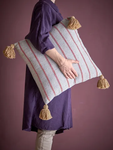 Eviaya pute 45x45 cm - Blå - Bloomingville