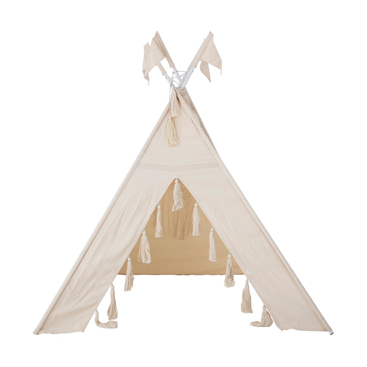 Bloomingville Fardin Tipitelt 110x110x140 cm Natur | Skandinavisk Design | Barneromsinnredning | Beige