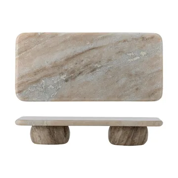 Fatin Pedestal sokkel - Grey, 38x18 cm - Bloomingville
