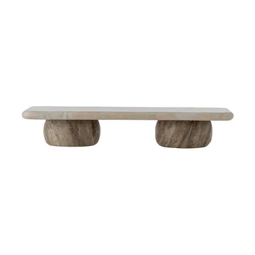 Fatin Pedestal sokkel - Grey, 38x18 cm - Bloomingville