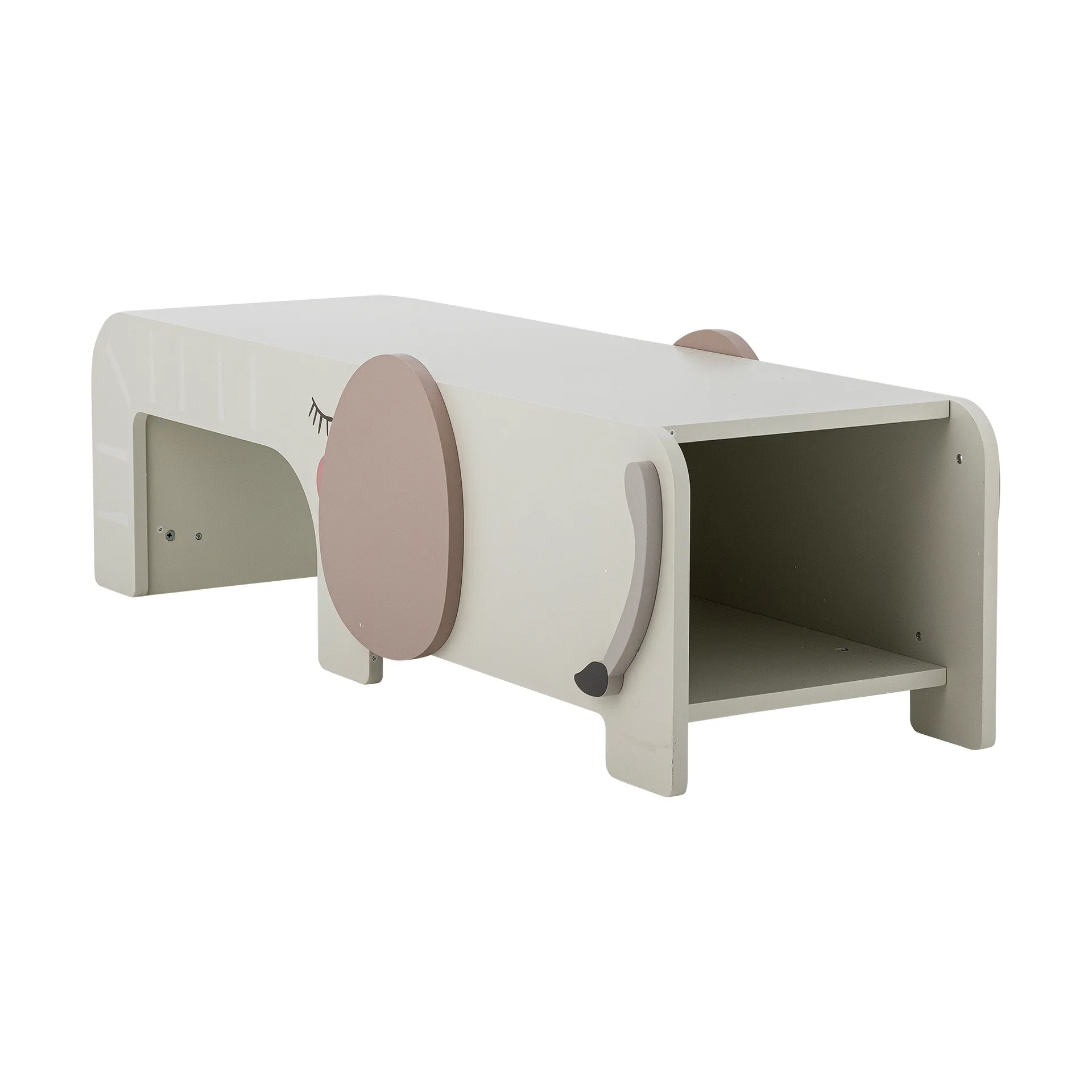 Ferdinand benk 110x32 cm, Grå Bloomingville