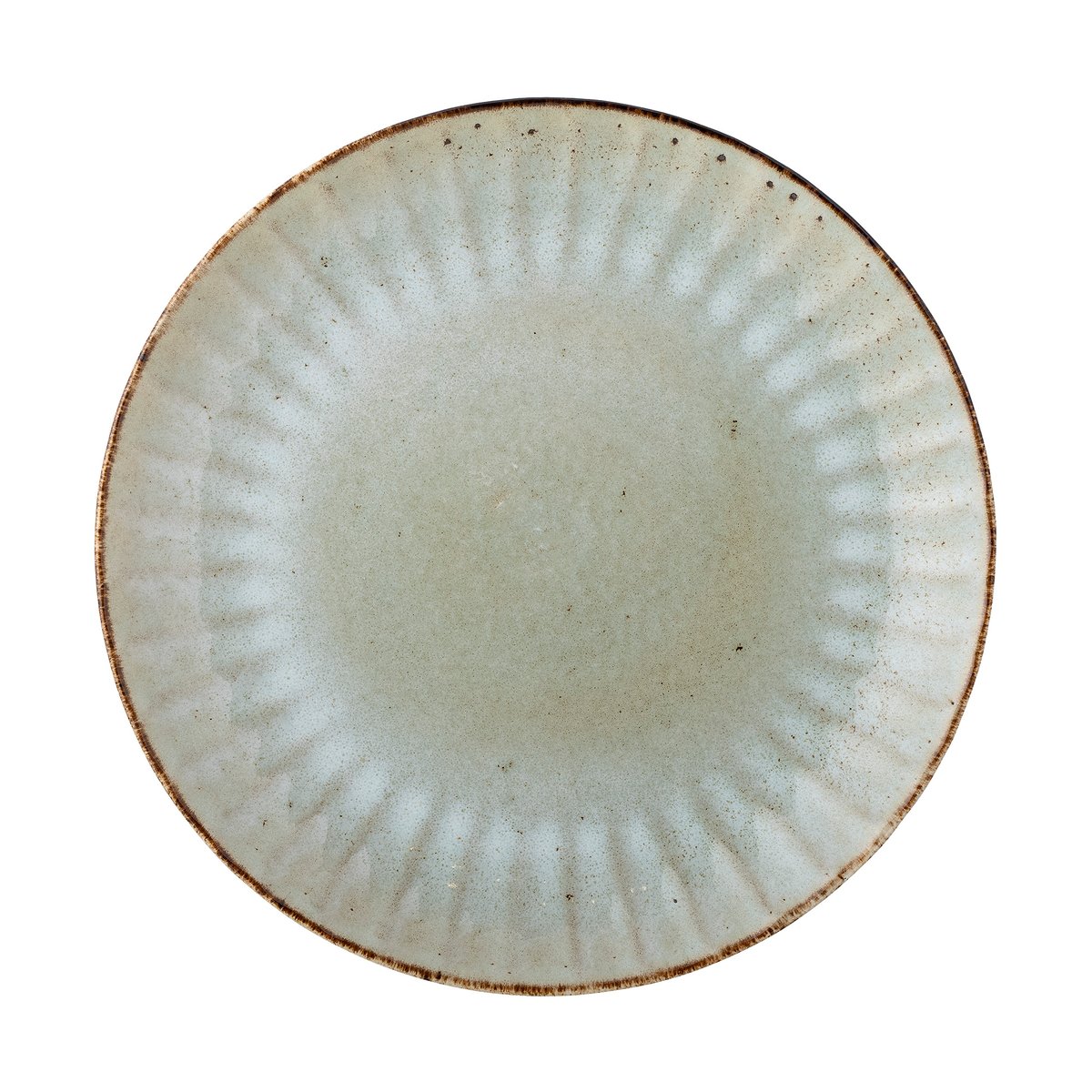 Bloomingville Fleur tallerken Ø 27 cm Natur