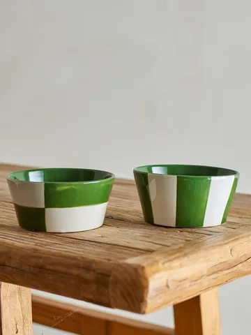 Floki bol - Green, 4 deler - Bloomingville