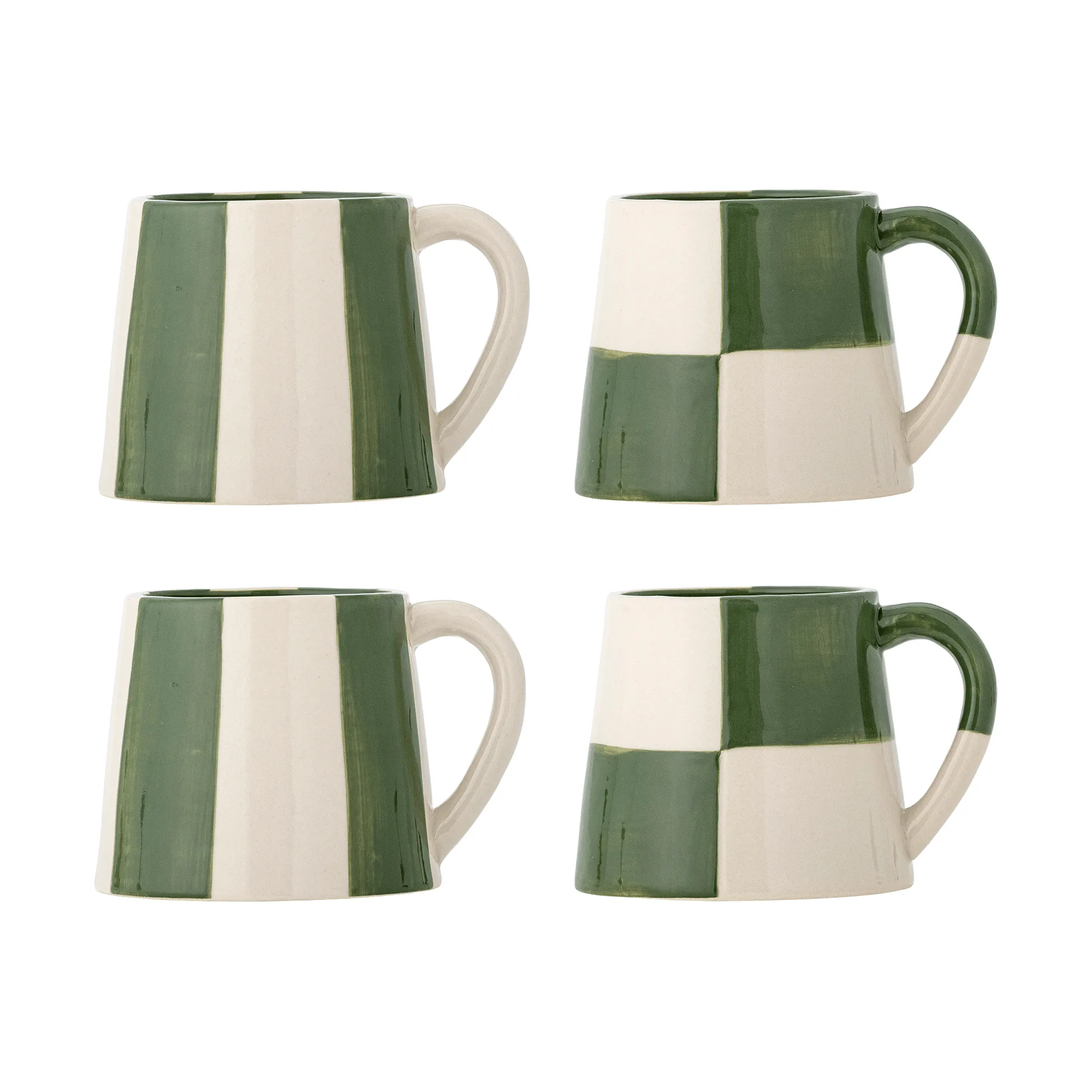 Floki krus, Green, 4 deler Bloomingville