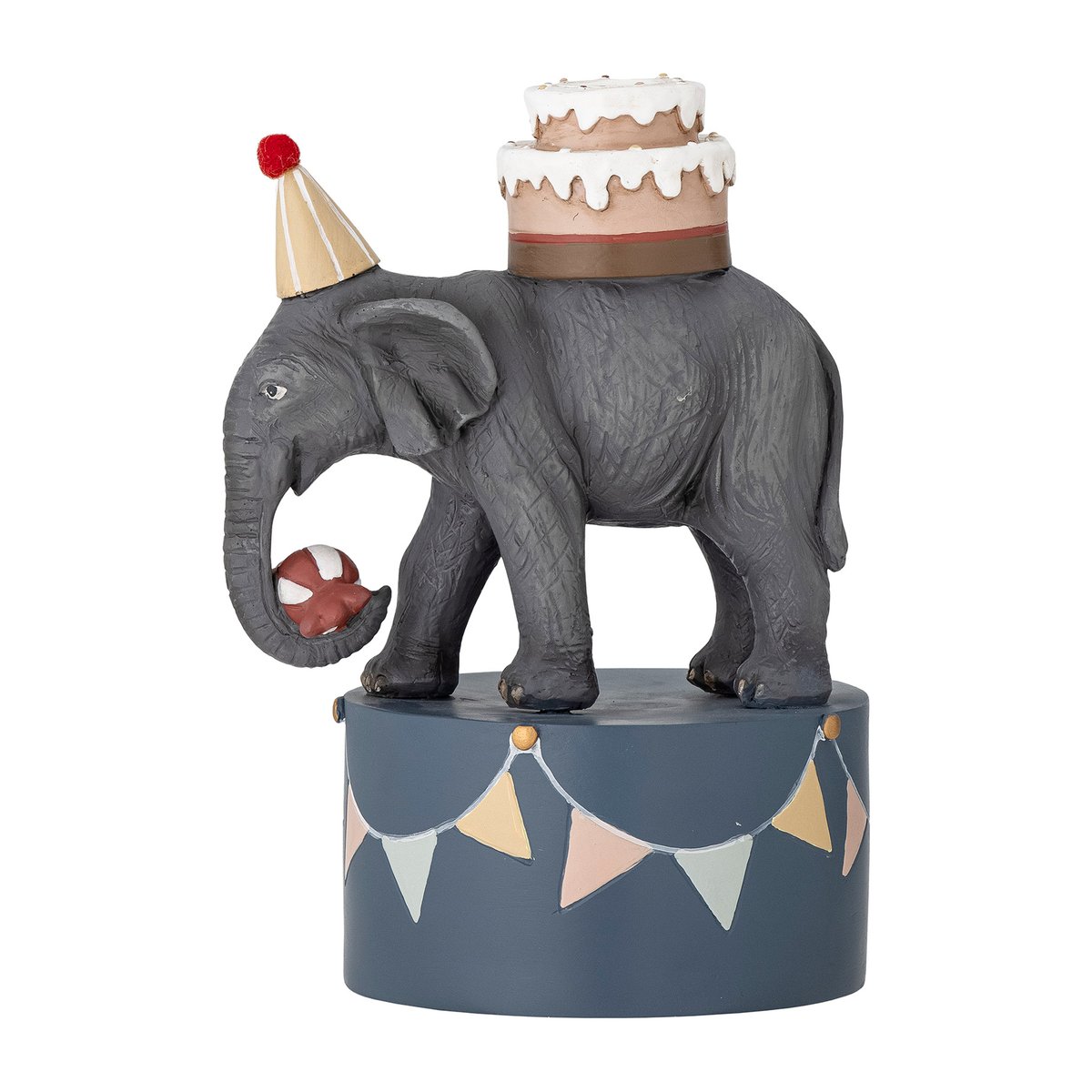 Bloomingville Flor lysestake 18 cm Elefant