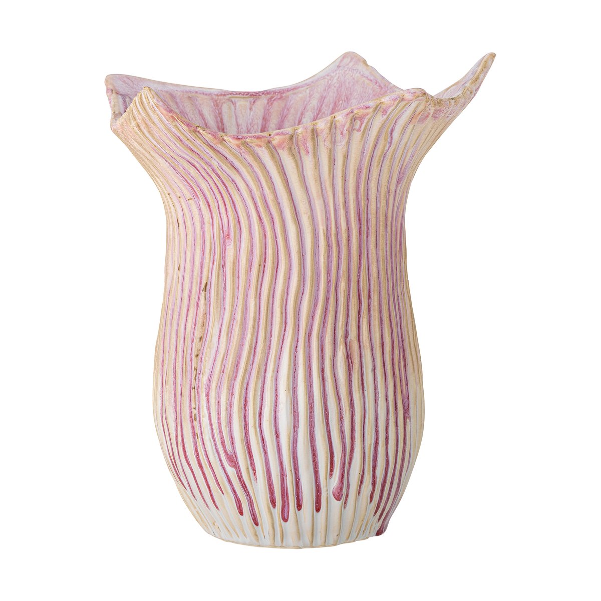 Bilde av Bloomingville Floral vase 29 cm Rosa