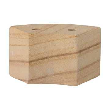 Florida lysestake 14,5x8x7,5 cm - Natural sandstone - Bloomingville