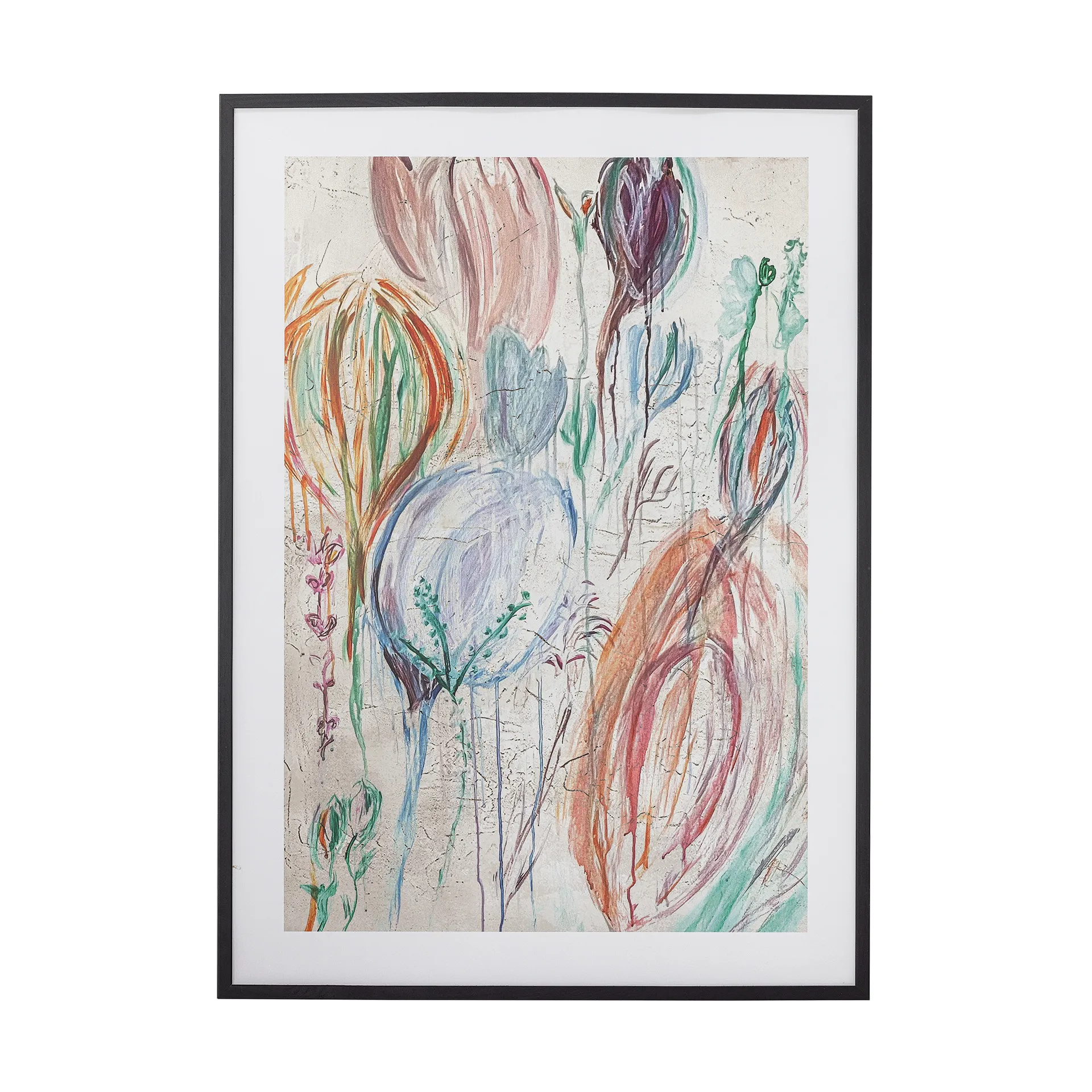Francine tavle 52x72 cm, Svart ramme Bloomingville