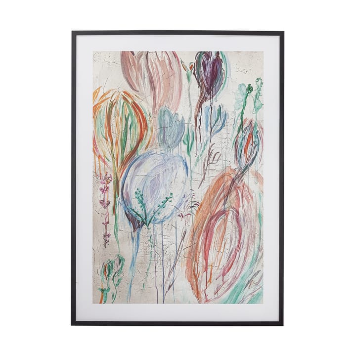 Francine tavle 52x72 cm - Svart ramme - Bloomingville