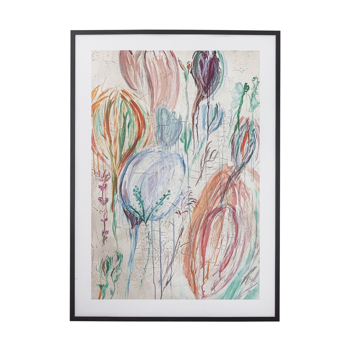 Bloomingville Francine tavle 52x72 cm Svart ramme