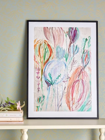Francine tavle 52x72 cm - Svart ramme - Bloomingville