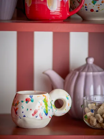 Freckles krus 4- pakning - Rød - Bloomingville