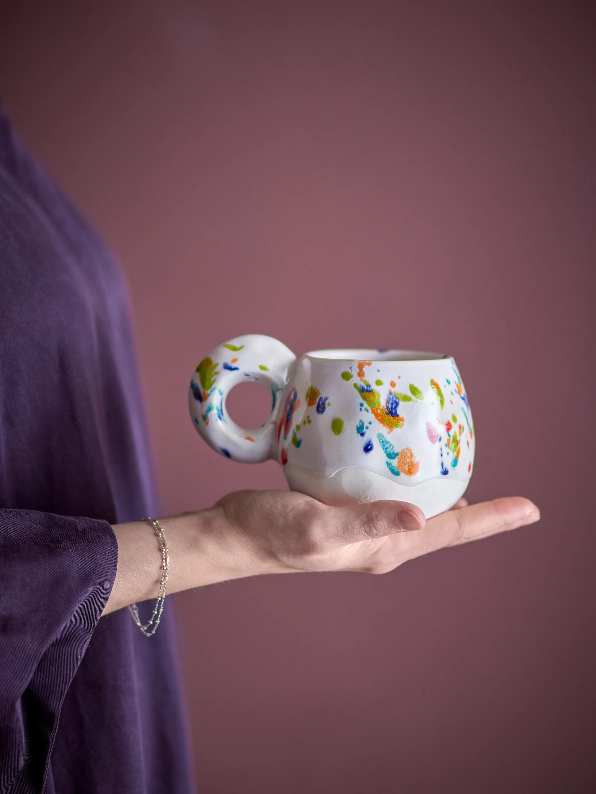 Freckles krus 4- pakning, Rød Bloomingville