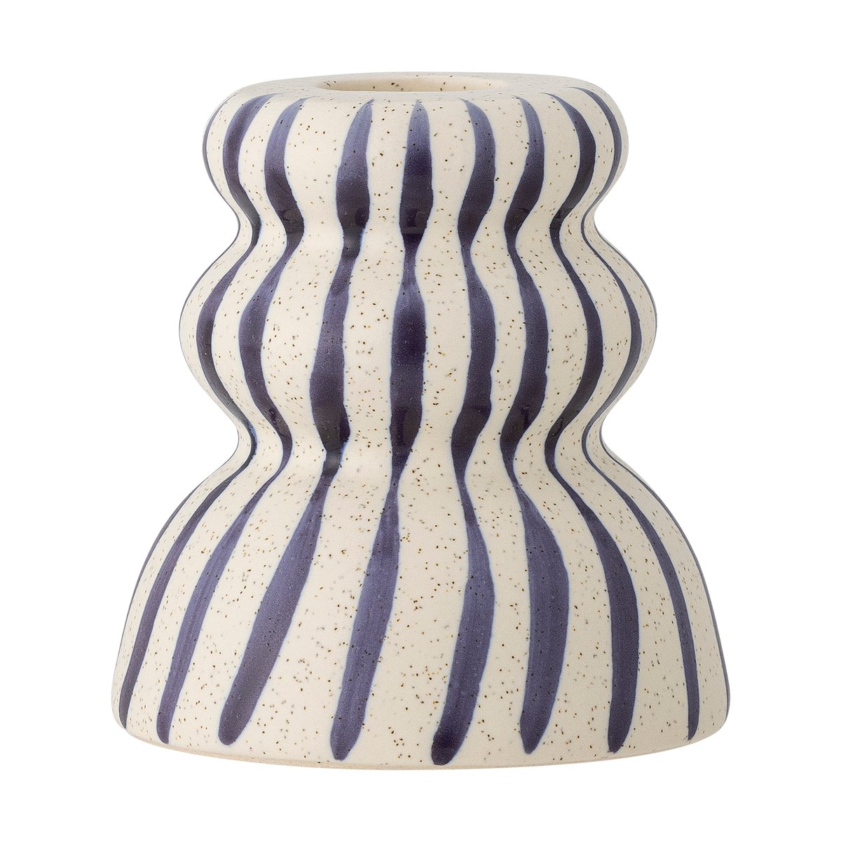 Bloomingville Gabin lysestake 8 cm Blå
