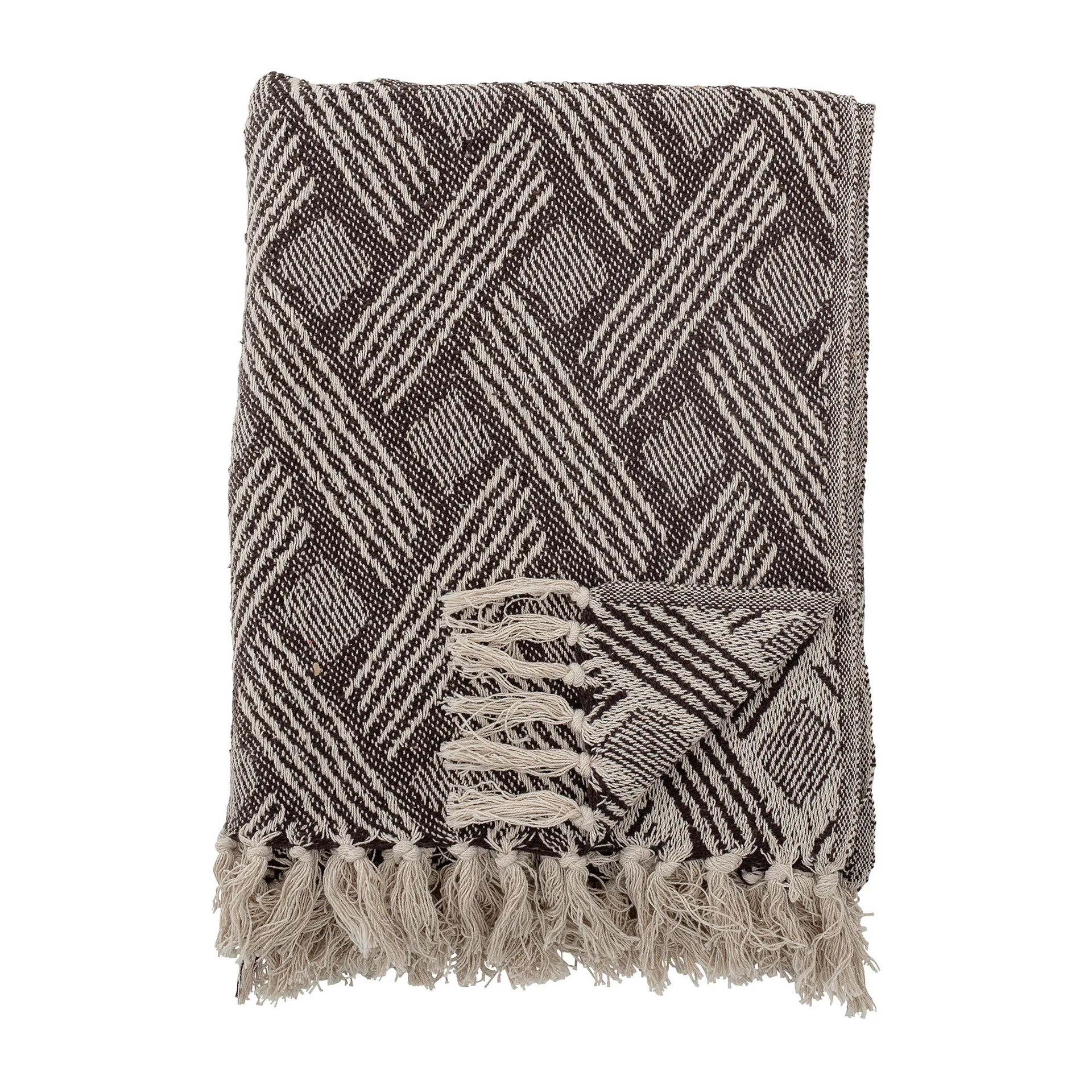 Ghina pledd 130 x 160 cm, Natur Bloomingville