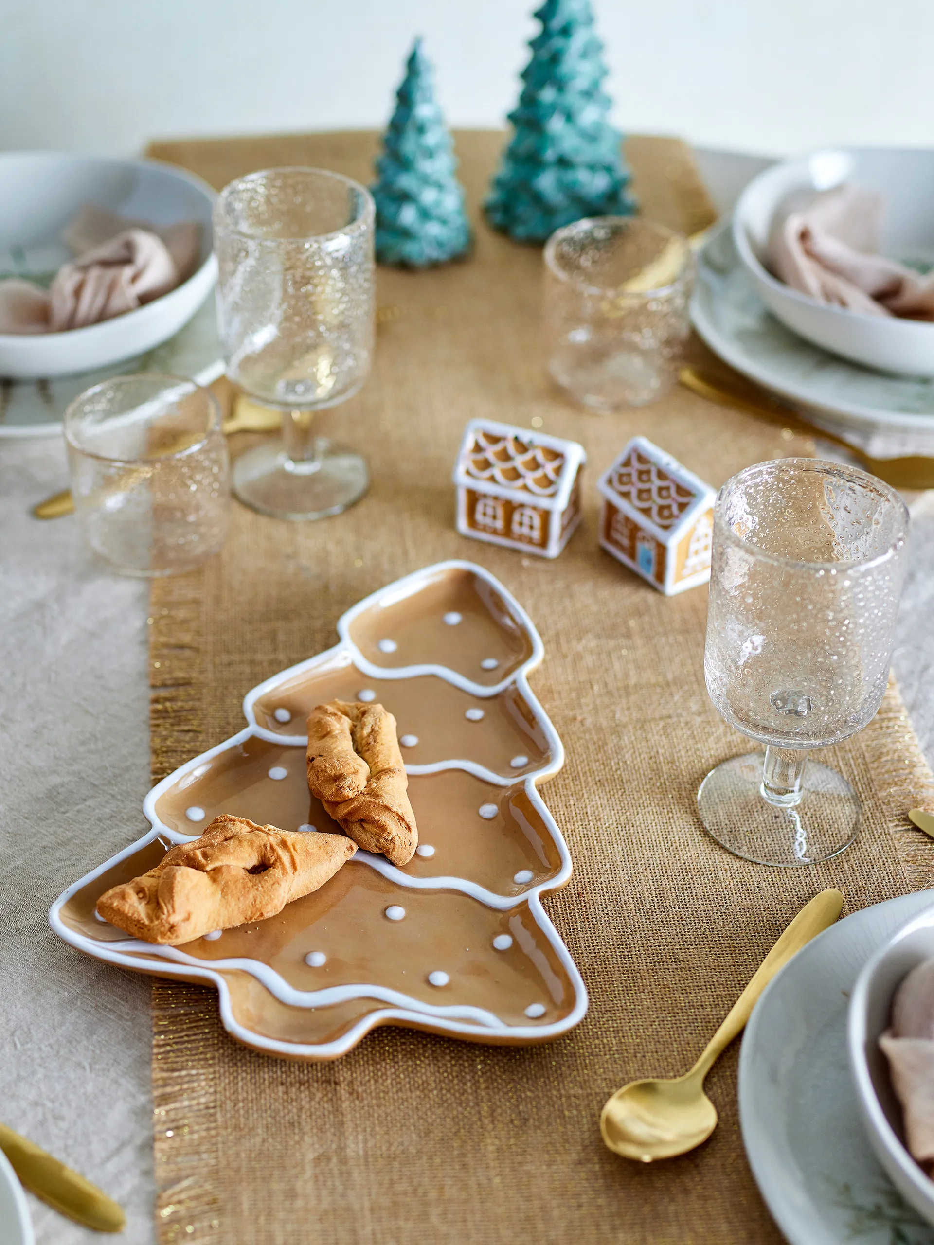 Ginnie serveringsbrett 33x23 cm, Brun Bloomingville