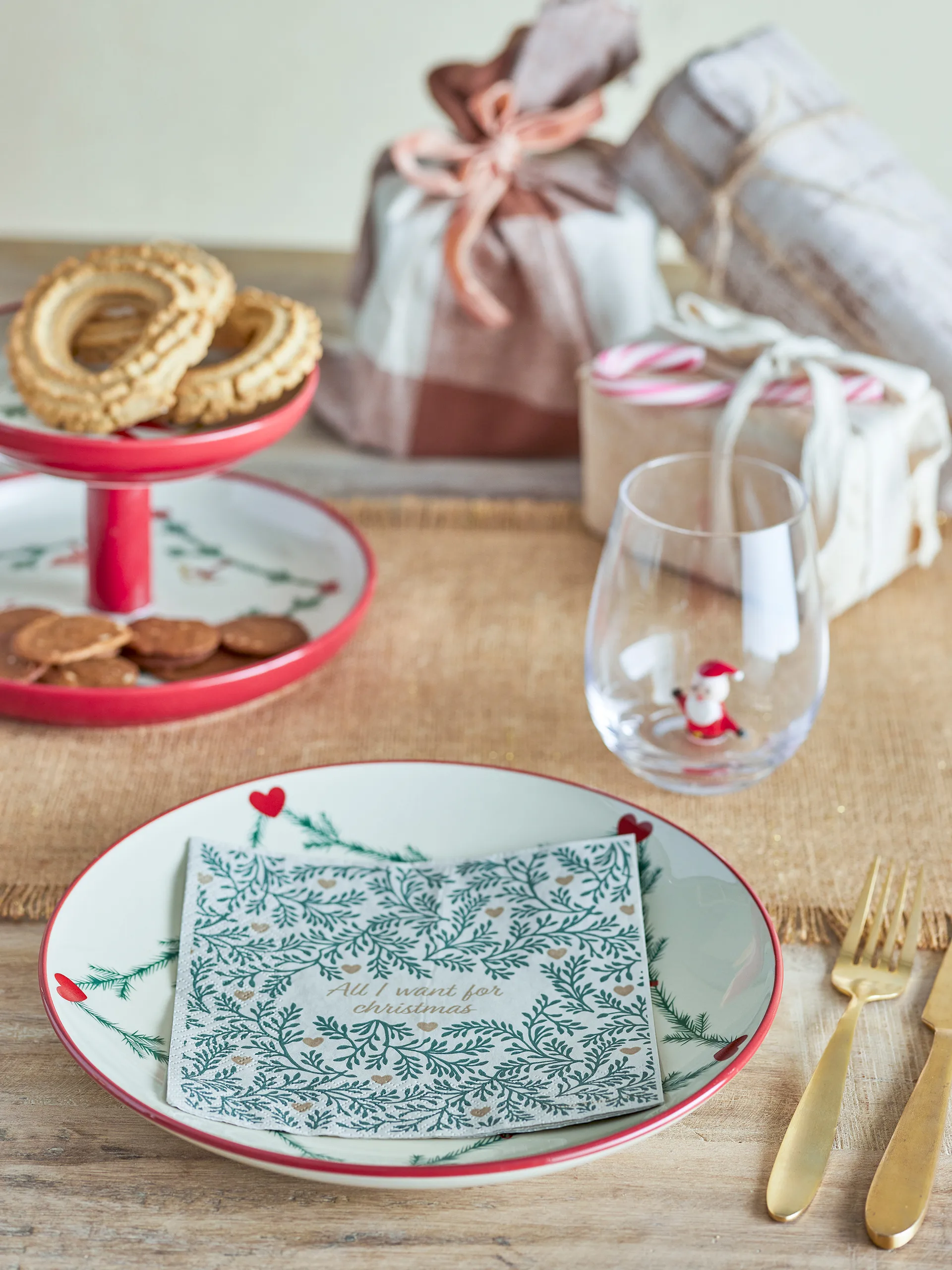 Grazia papirservietter 33x33 cm 20-pk, Multi Bloomingville