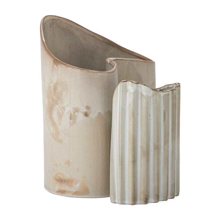 Henaj vase 2 deler - Brun-beige - Bloomingville