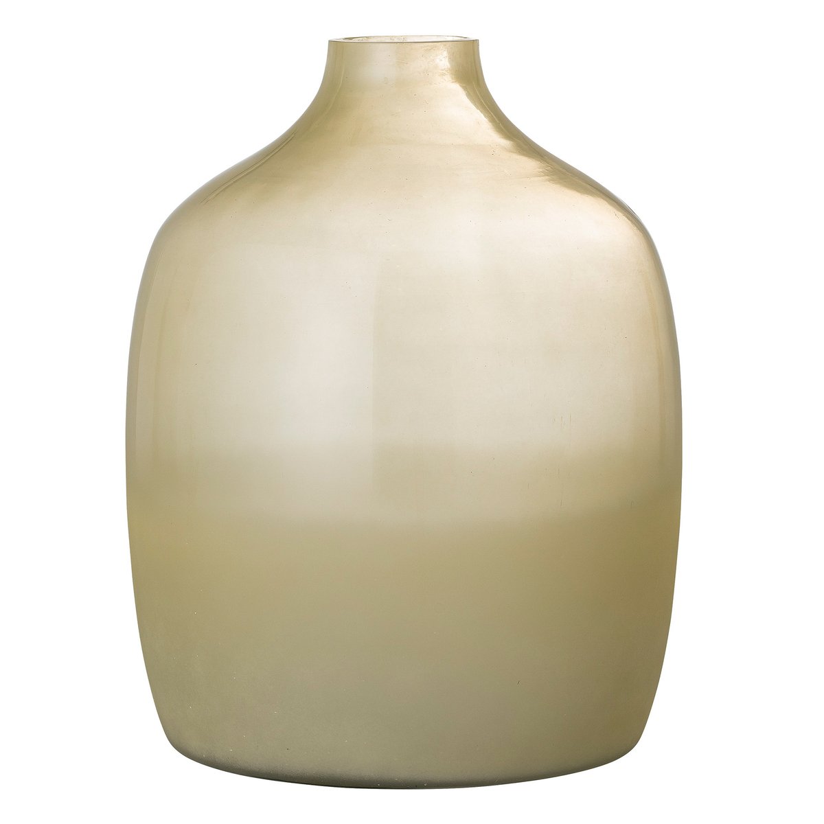 Bilde av Bloomingville Idima glassvase 30 cm Gul