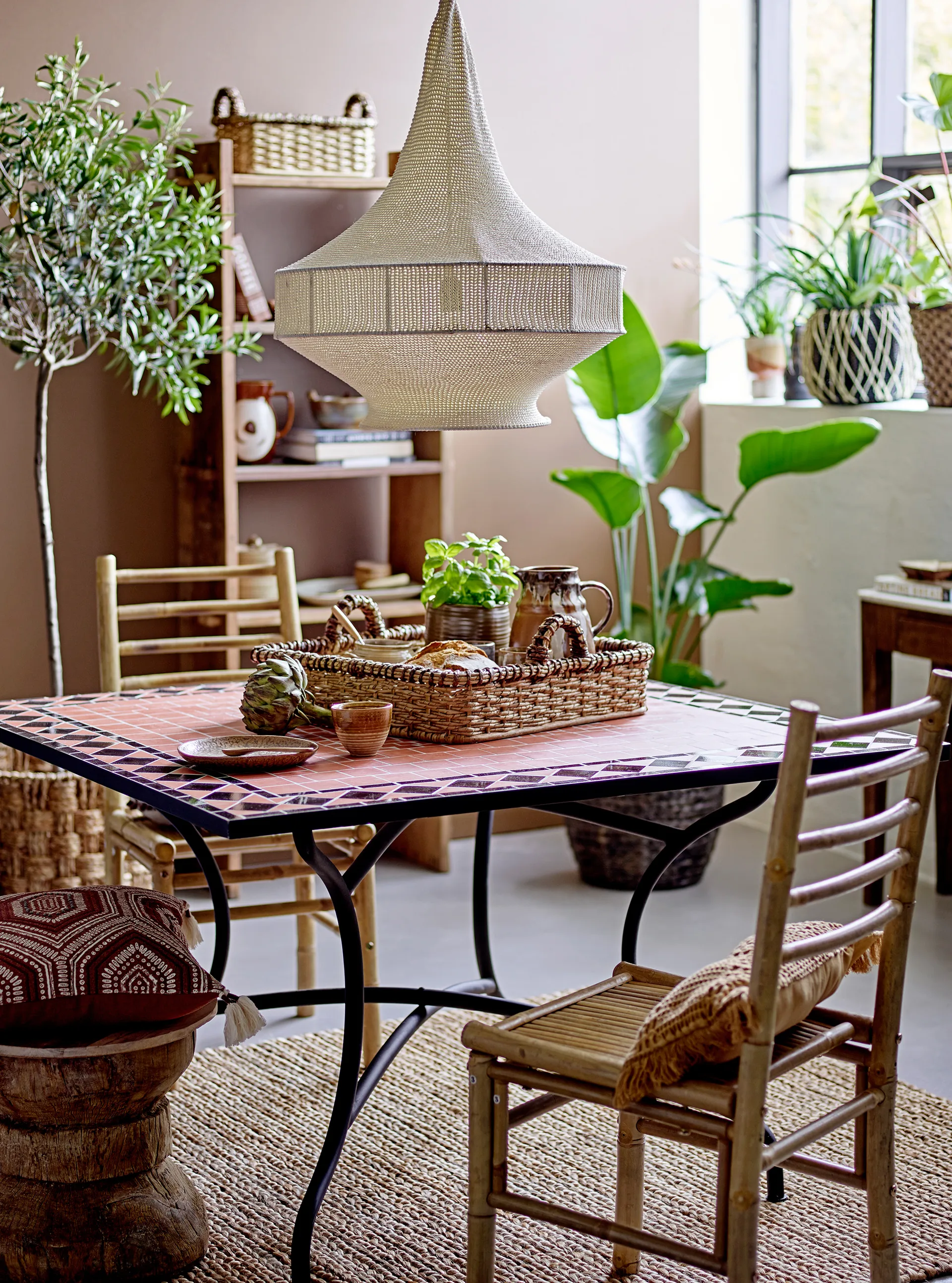 Iness krukke Ø 14 cm, Brun Bloomingville