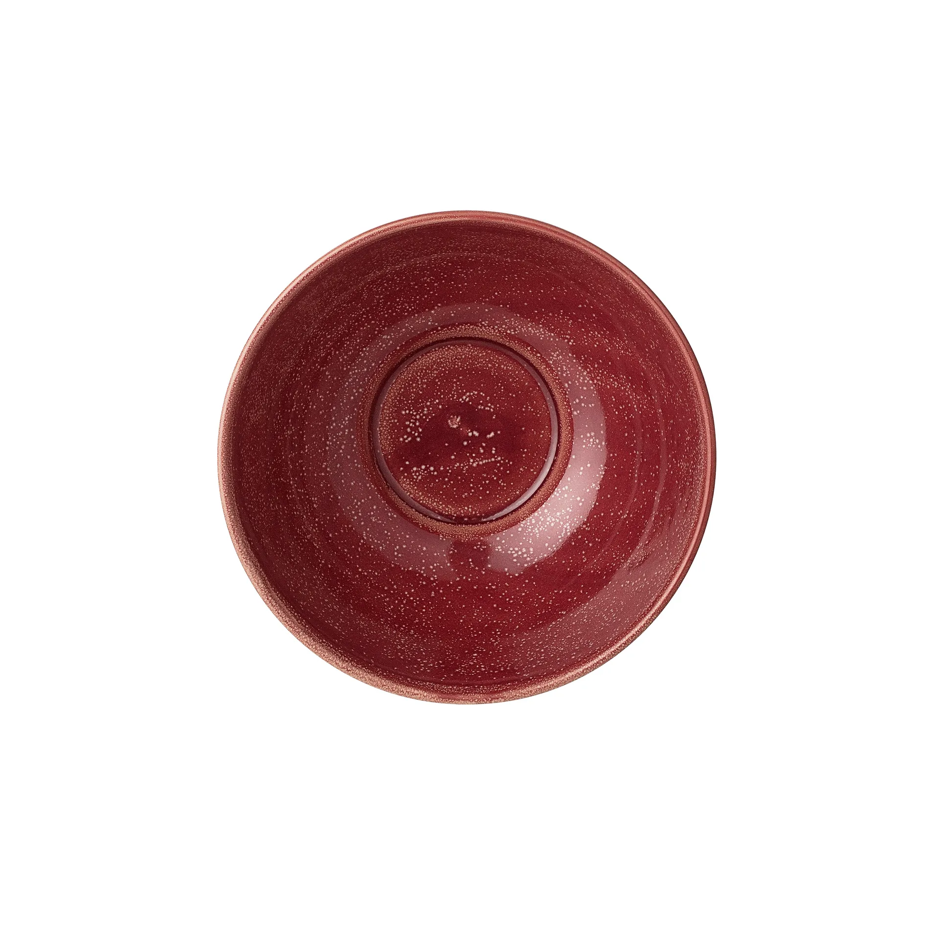 Joëlle skål, rød Bloomingville