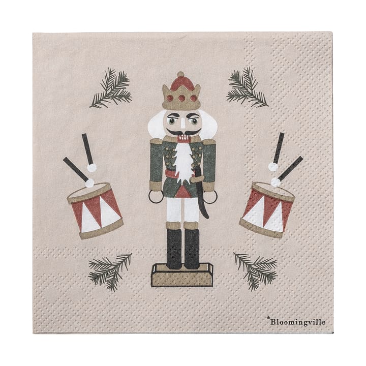 Jolly papirservietter 25x25 cm 20-pk - Multi - Bloomingville