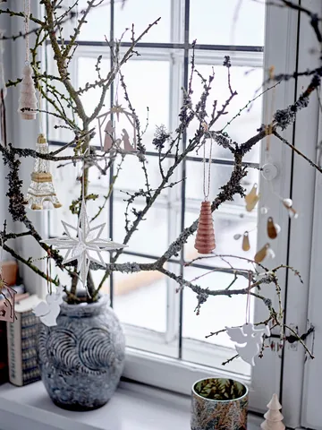 Jonan juletrepynt tre 9 deler - Krybbe - Bloomingville