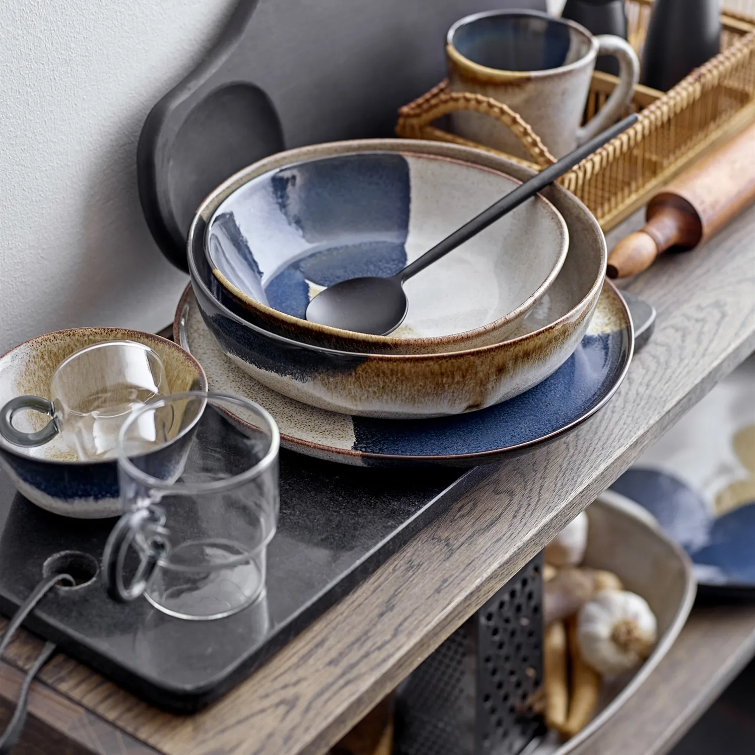 Jules serveringsskål 17,5 cm, Multi Bloomingville