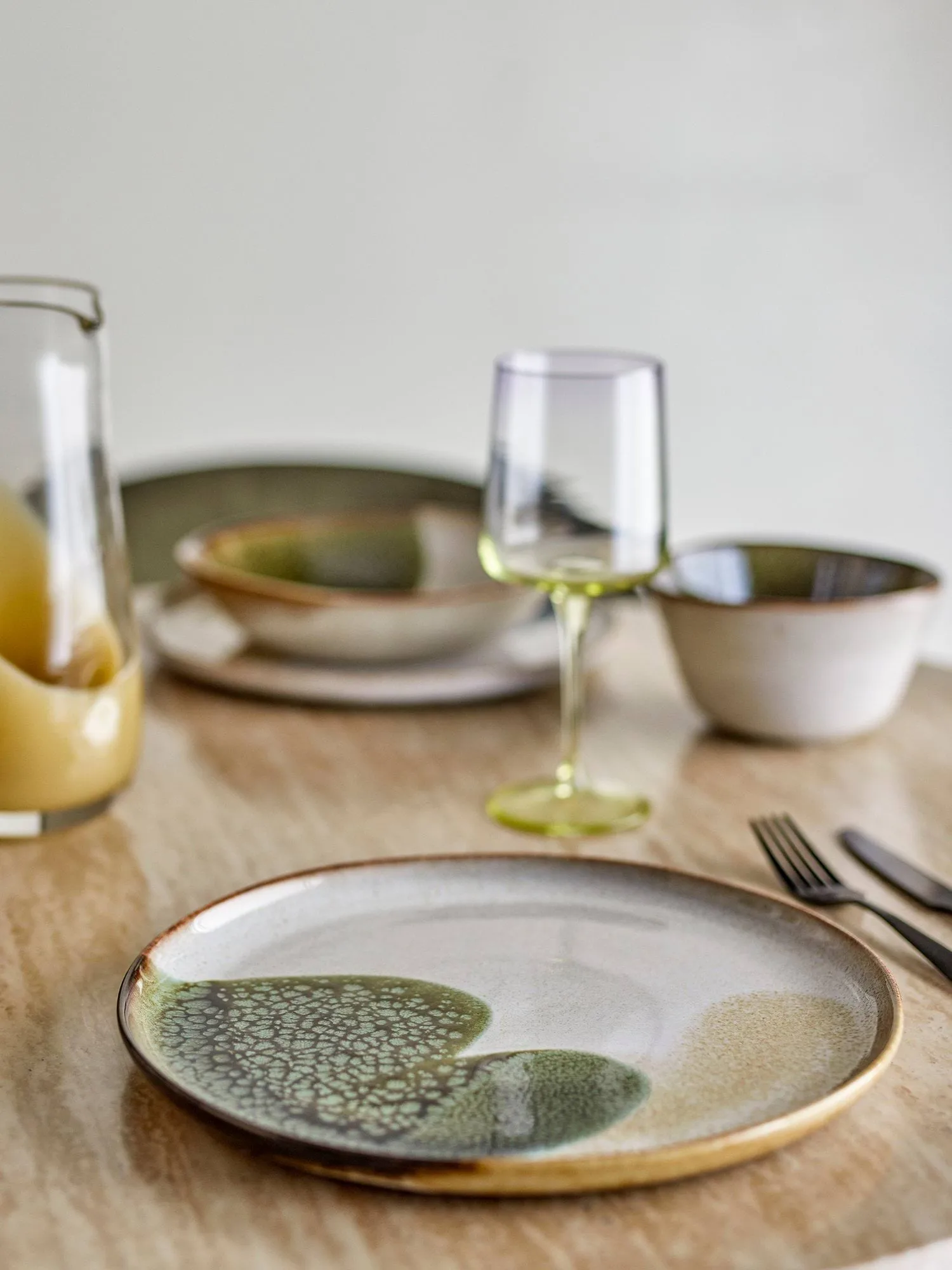 Jules servisset 12 deler, Grønn Bloomingville