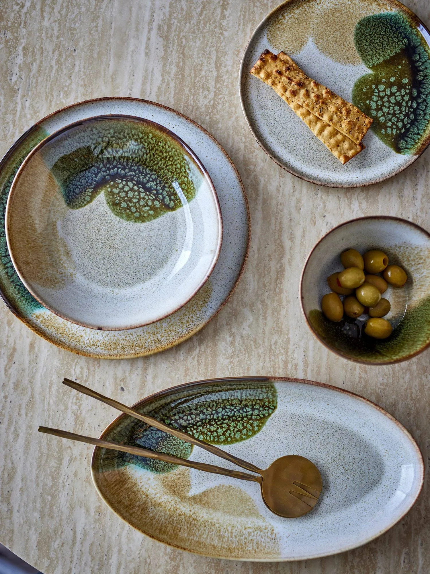 Jules skål 15,5 cm, Grønn Bloomingville