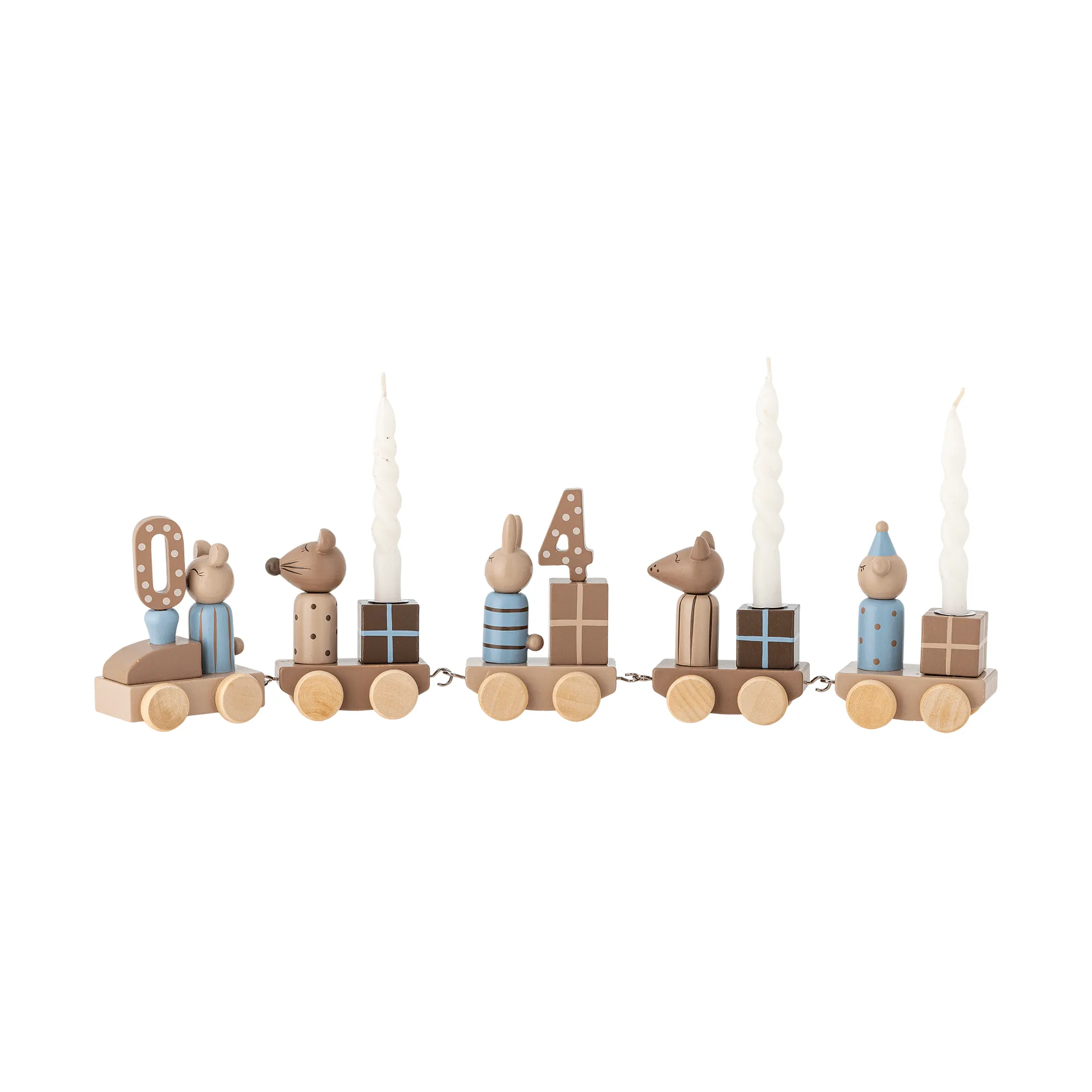 Junaid bursdagstog, Brun-beige Bloomingville