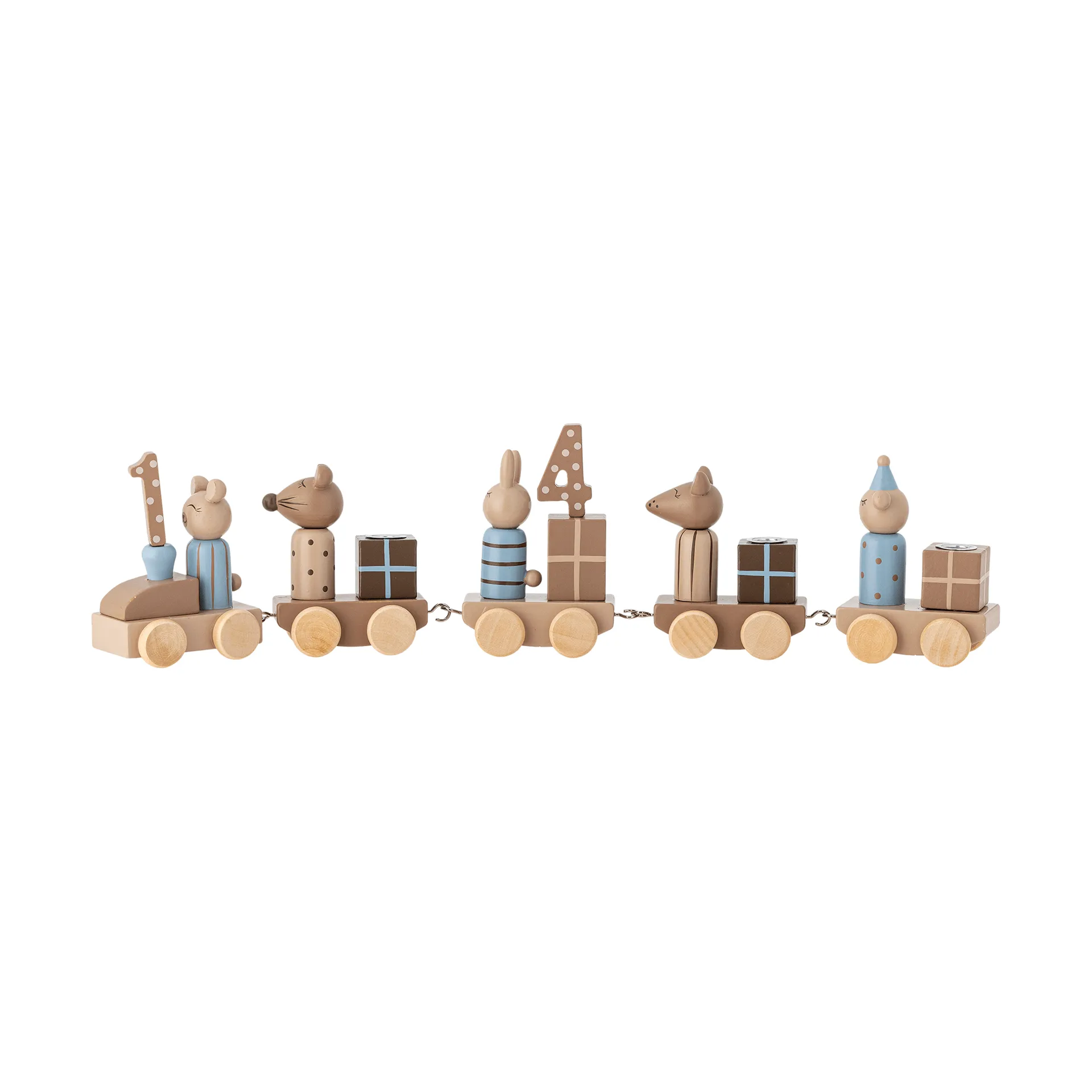 Junaid bursdagstog, Brun-beige Bloomingville