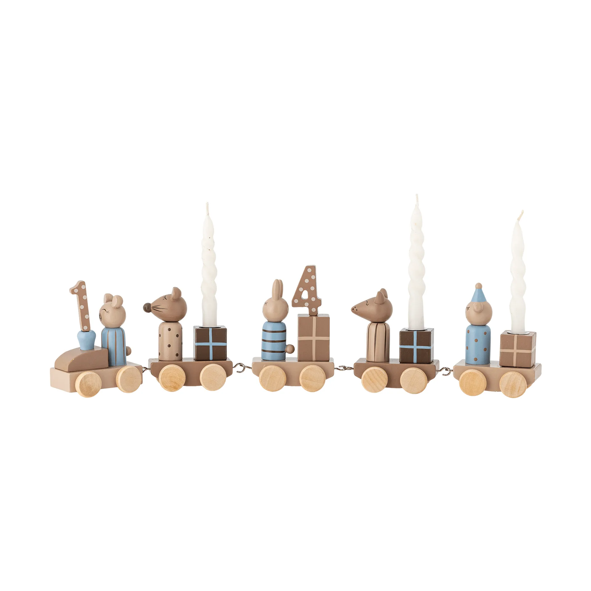 Junaid bursdagstog, Brun-beige Bloomingville
