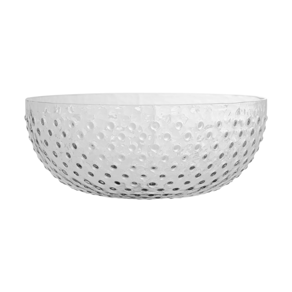 Bloomingville Justina skål 30,5 cm Clear | Skandinavisk Design | Serveringsskåler | Gjennomsiktig