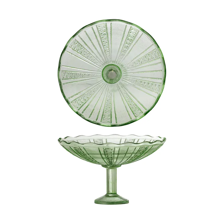 Kaddy pedestal skål - Grønn, Ø23 cm - Bloomingville