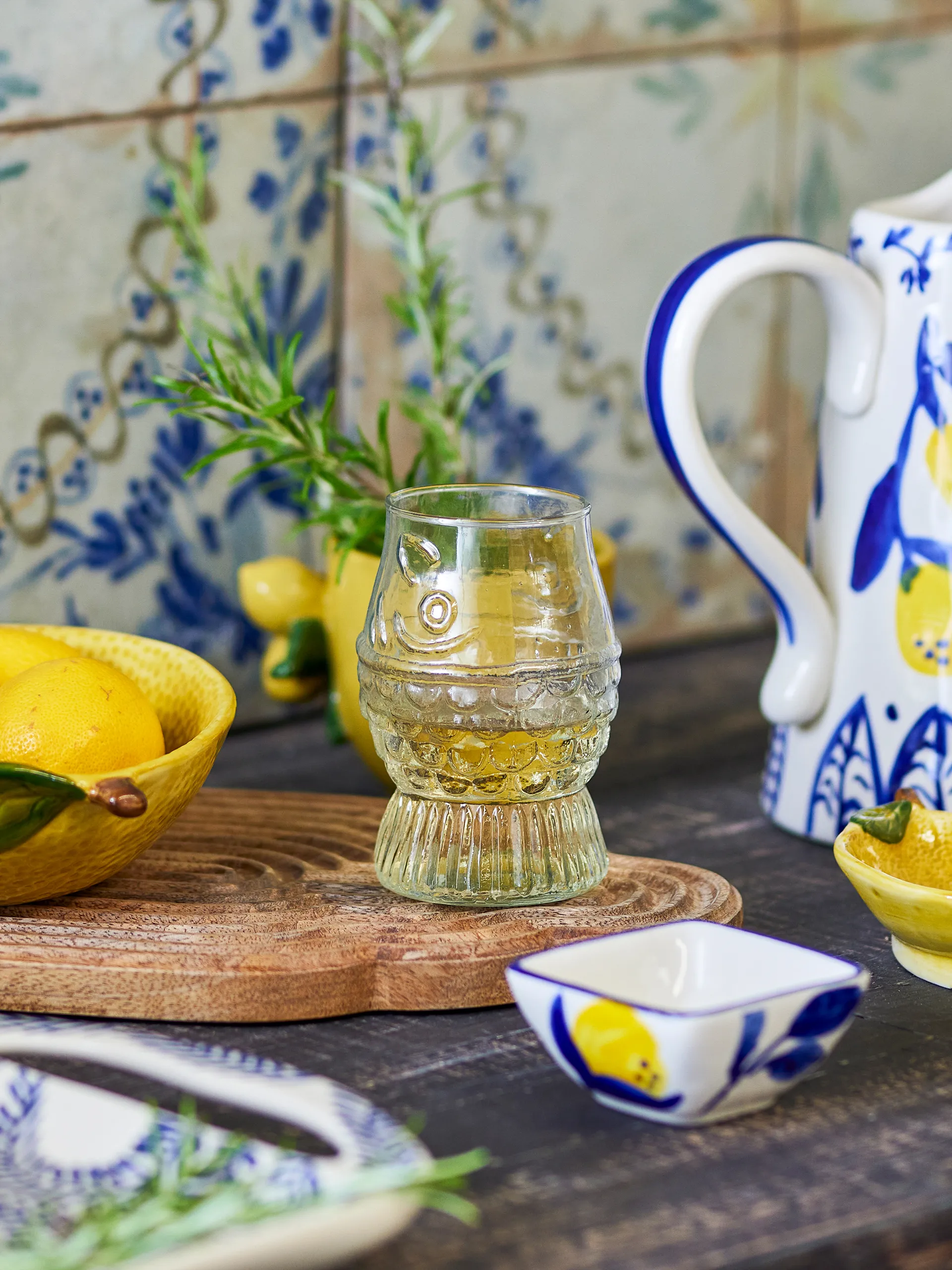 Kadir drikkeglass 38 cl, Klar Bloomingville