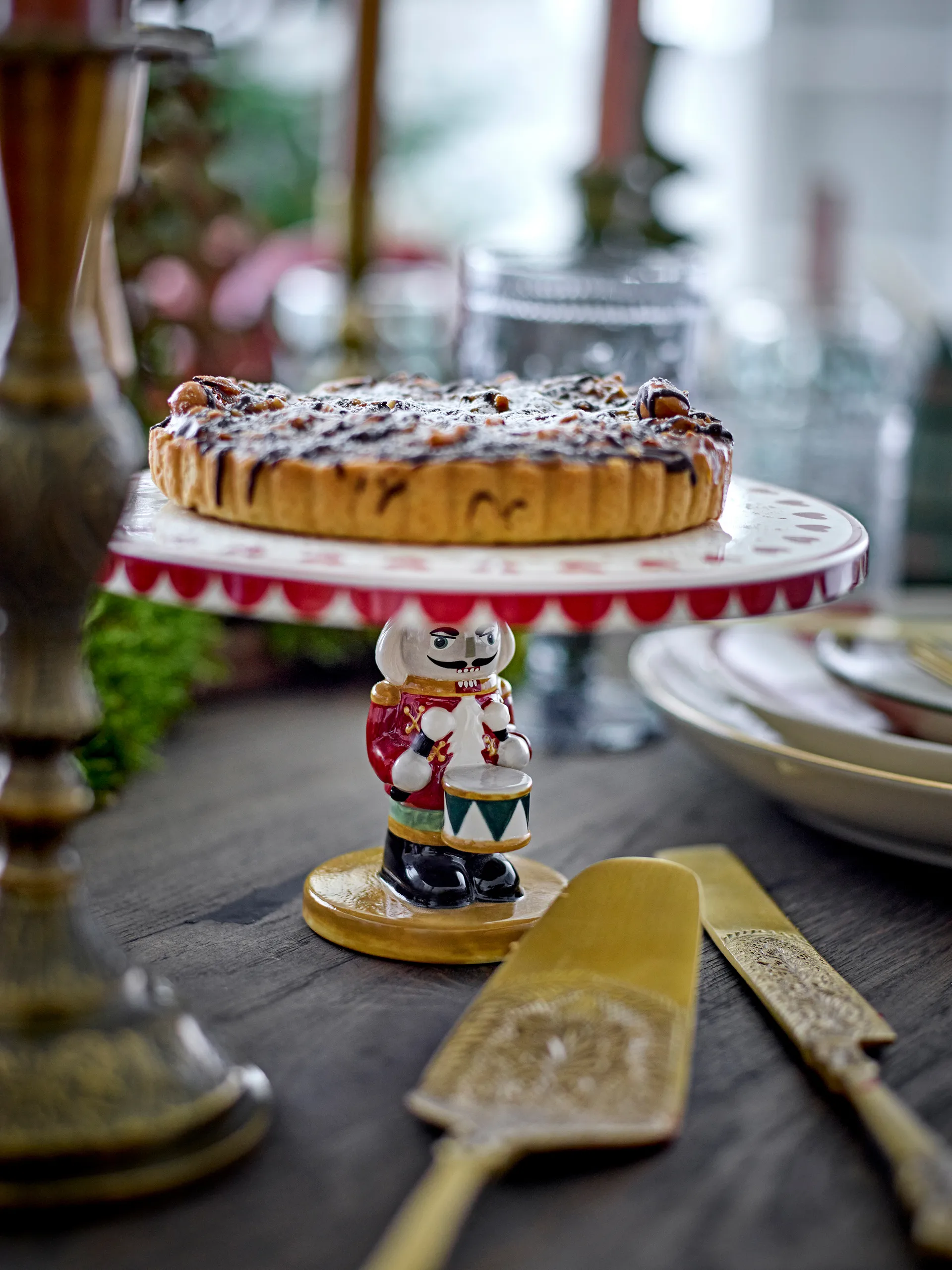 Kalima kakebestikk 2 deler, Messing Bloomingville