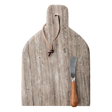 Kani serveringsbrett og kniv - Natur - Bloomingville