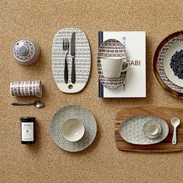 Karine bolle diameter 10 cm 2 deler grå-grønn - undefined - Bloomingville
