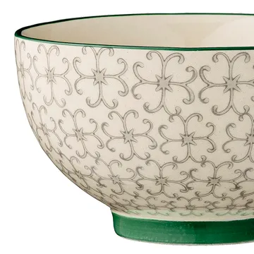 Karine bolle diameter 13,5 cm 2 deler grønn-rød - Bloomingville