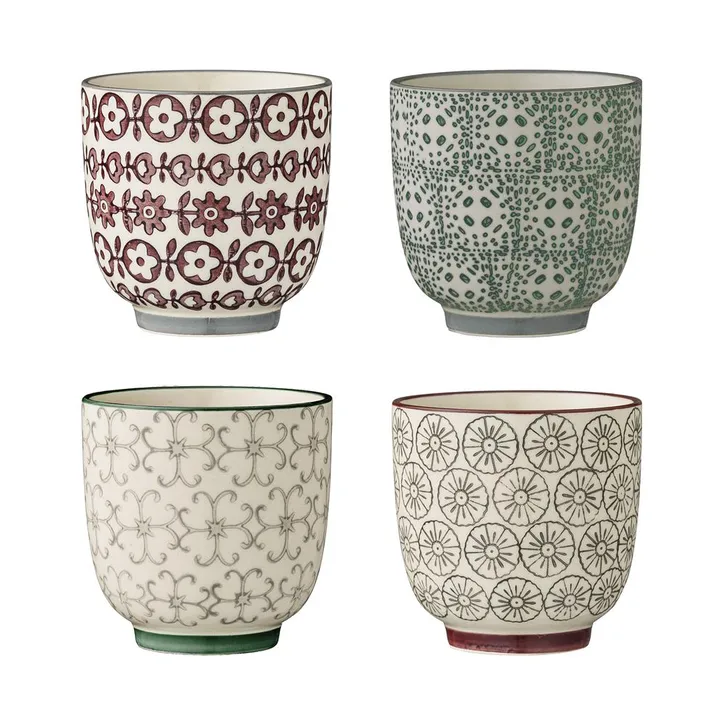 Karine kopp 4 deler 7 cm - Bloomingville