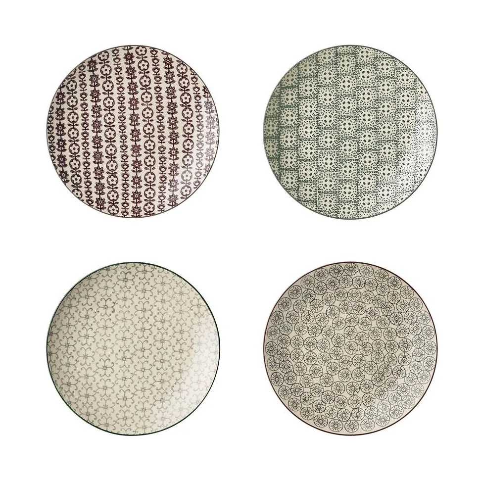 Karine tallerken 4 deler Diameter 20 cm,  Bloomingville