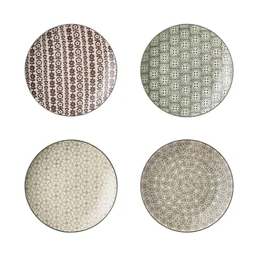 Karine tallerken 4 deler Diameter 20 cm - Bloomingville