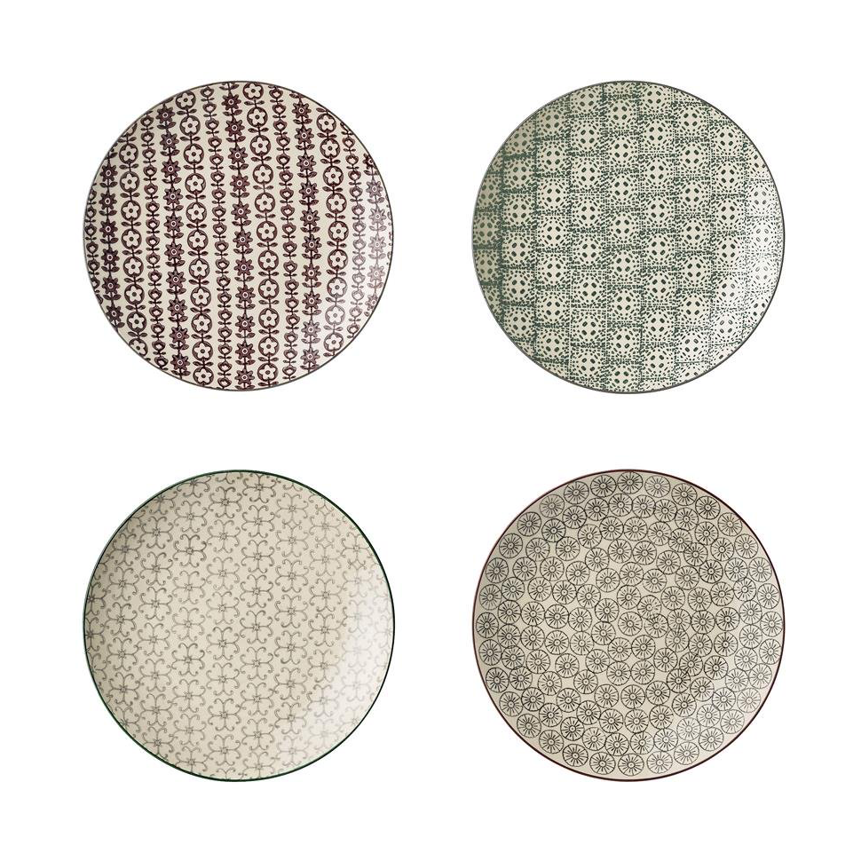 Bloomingville Karine tallerken 4 deler Diameter 20 cm Diameter 20 cm