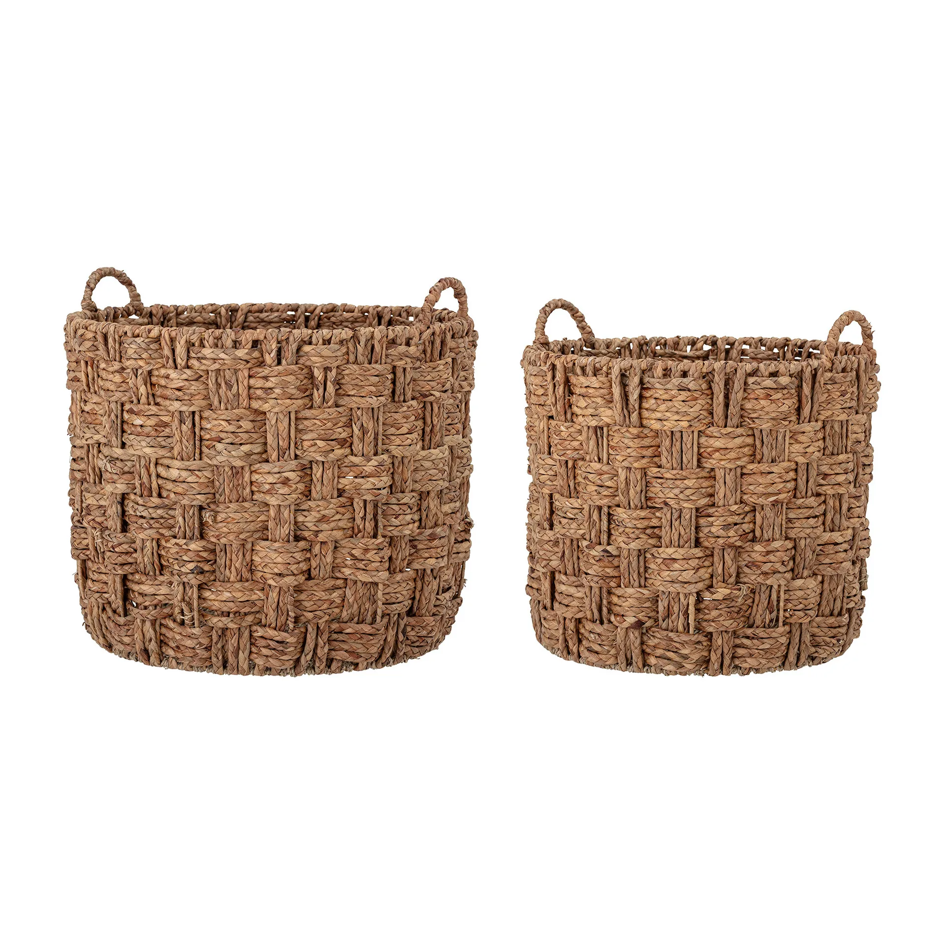 Kasia oppbevaringskurv 2 deler, Brun Bloomingville